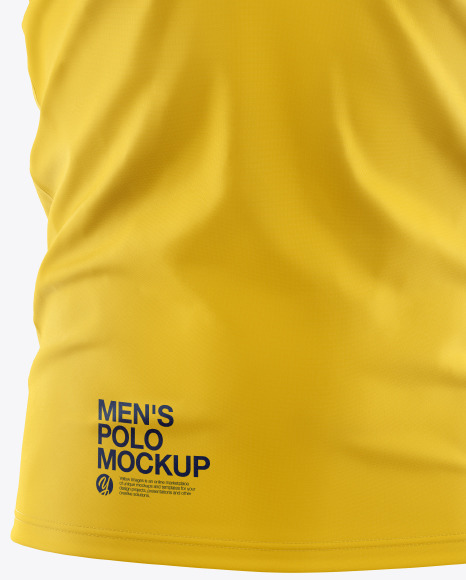 Men's Polo Shirt Mockup