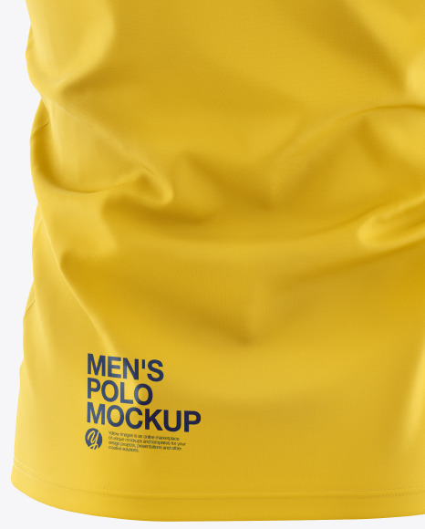 Men's Polo Shirt Mockup