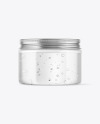 Clear Cosmetic Jar Mockup