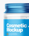 Clear Cosmetic Jar Mockup