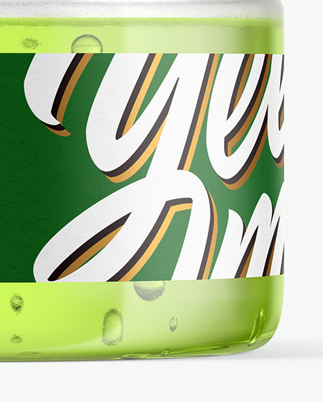 Clear Cosmetic Jar Mockup Clear Cosmetic Jar Mockup