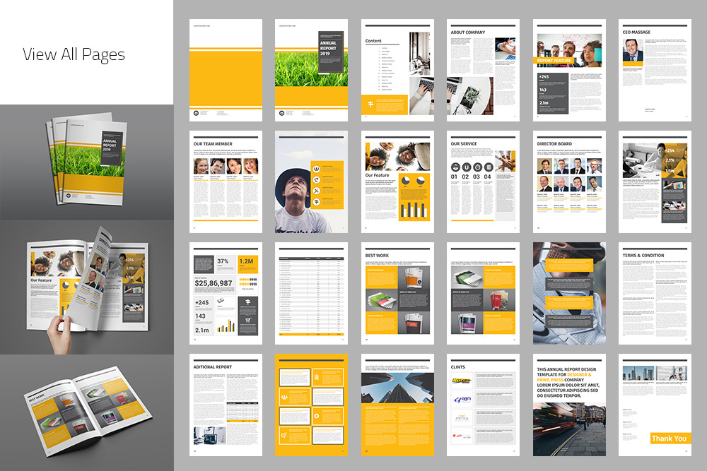 Annual Report Template