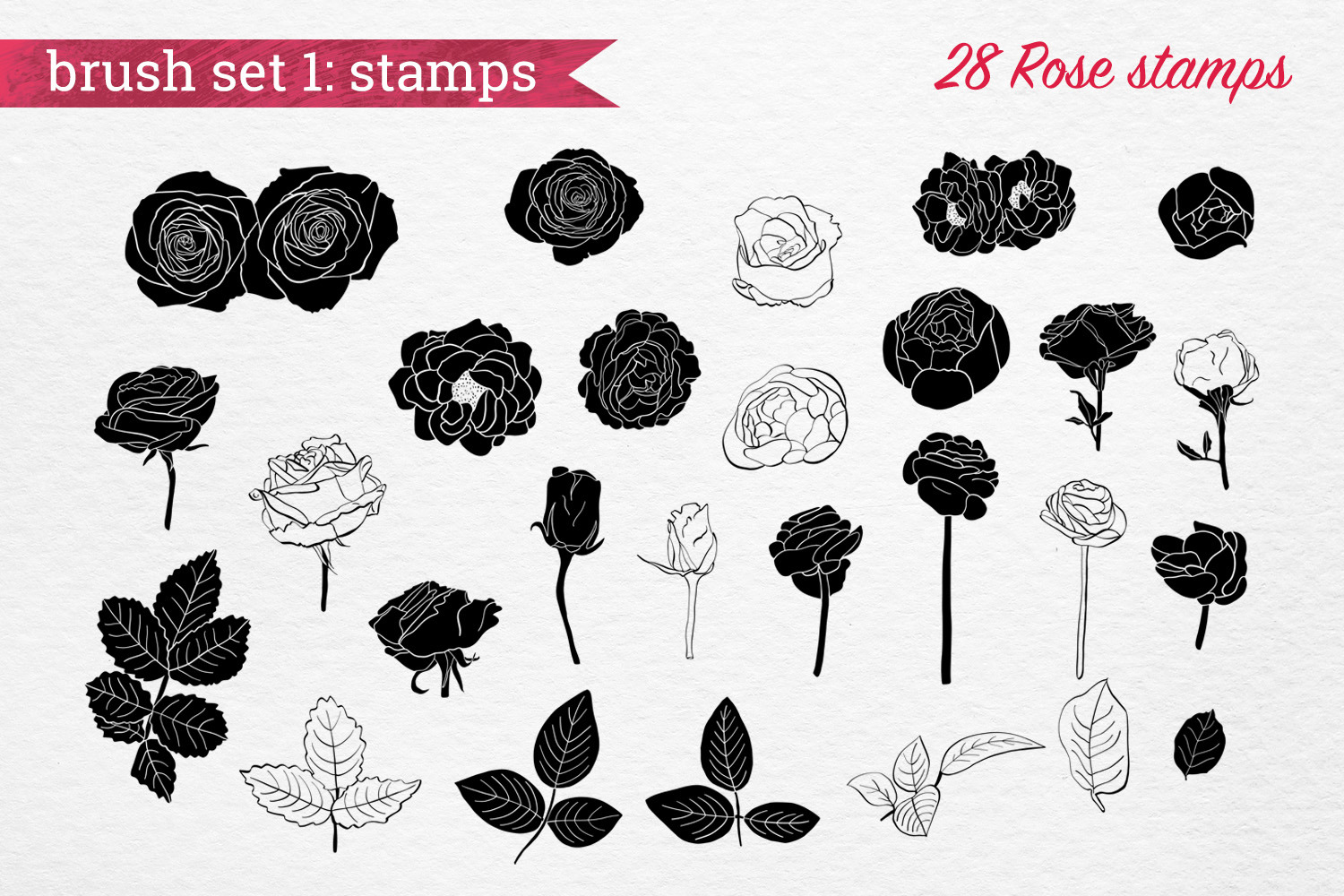 Rose brush box for Procreate Rose brush box for Procreate