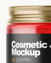 Cosmetic Jar Mockup