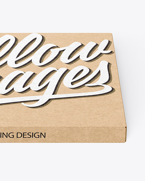 Kraft Paper Chocolate Bar Mockup