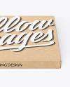 Kraft Paper Chocolate Bar Mockup