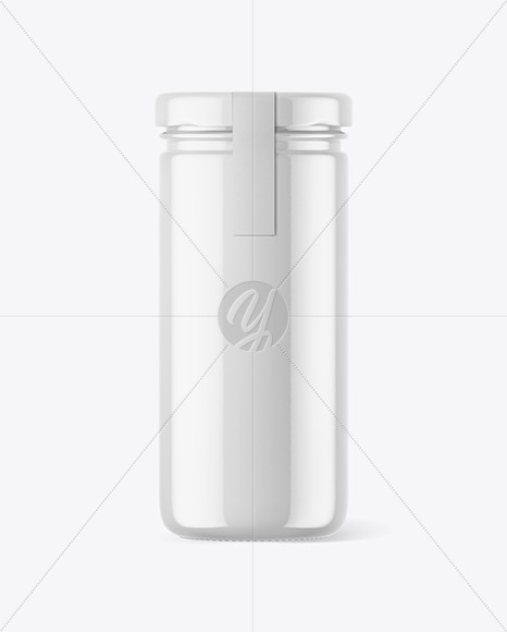 Glossy Jar Mockup