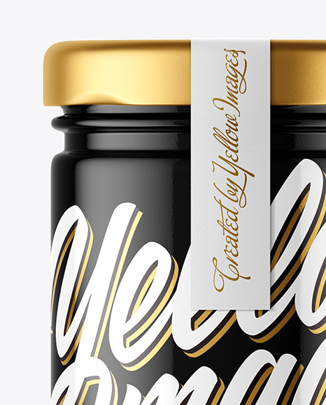 Glossy Jar Mockup