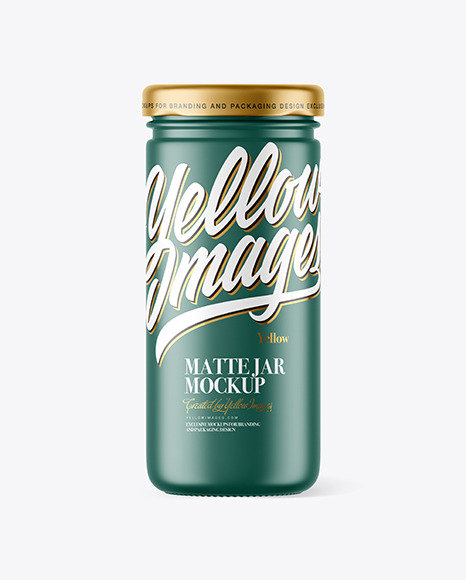 Matte Jar Mockup