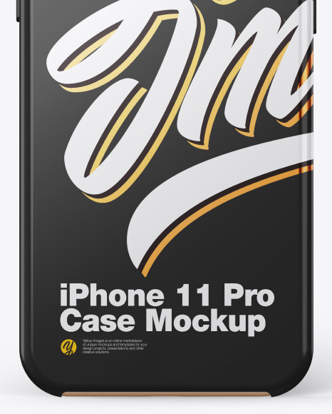 IPhone 11 Pro Glossy Case Mockup