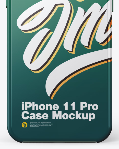 IPhone 11 Pro Glossy Case Mockup