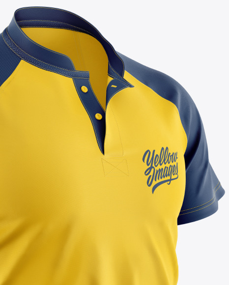 Men's Polo Shirt Mockup