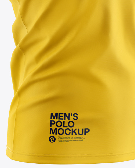 Men's Polo Shirt Mockup