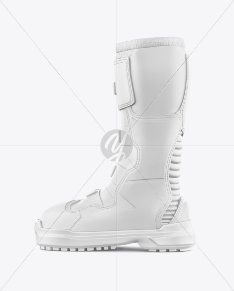 Motocross Boot Mockup