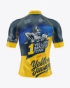 Men&#039;s Cycling Jersey Mockup