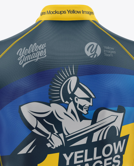 Men's Cycling Jersey Mockup