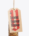 Small Cervelat Sausage Mockup Small Cervelat Sausage Mockup