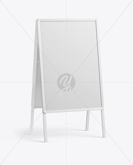 Plastic Stand Mockup