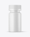 Matte Pills Bottle Mockup