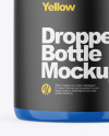 Glossy Bottle With Dropper Mockup