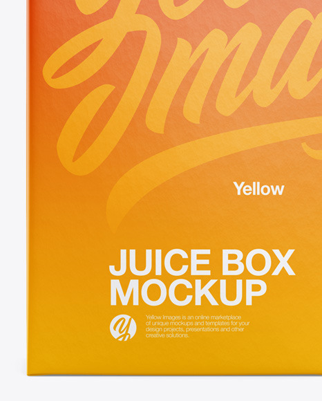 Juice Box Mockup