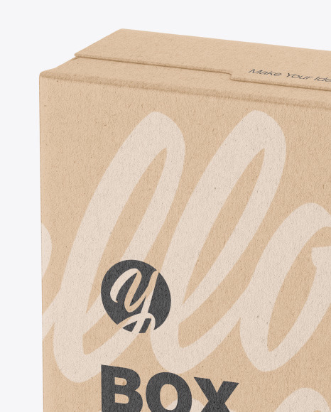 Kraft Box Mockup