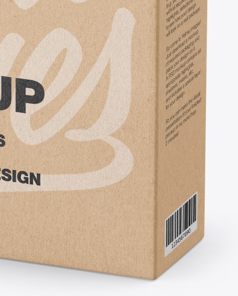 Kraft Box Mockup