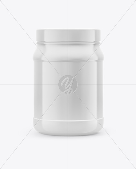 Protein Jar Mockup