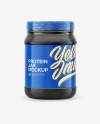 Protein Jar Mockup Protein Jar Mockup