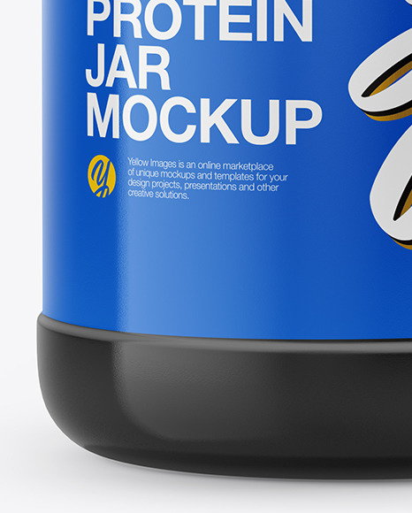 Protein Jar Mockup Protein Jar Mockup