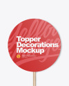 Decorative Topper Mockup