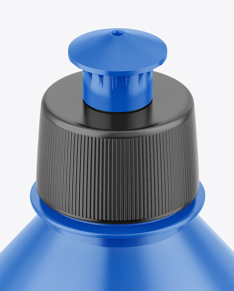 Glossy Plastic Bottle Mockup