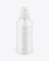 Glossy Plastic Bottle Mockup