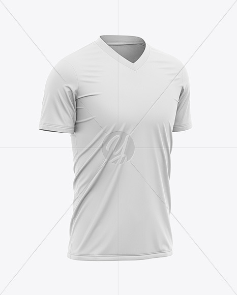 V-Neck Soccer Jersey T-Shirt