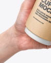 Coffee Cup in a Hand Mockup