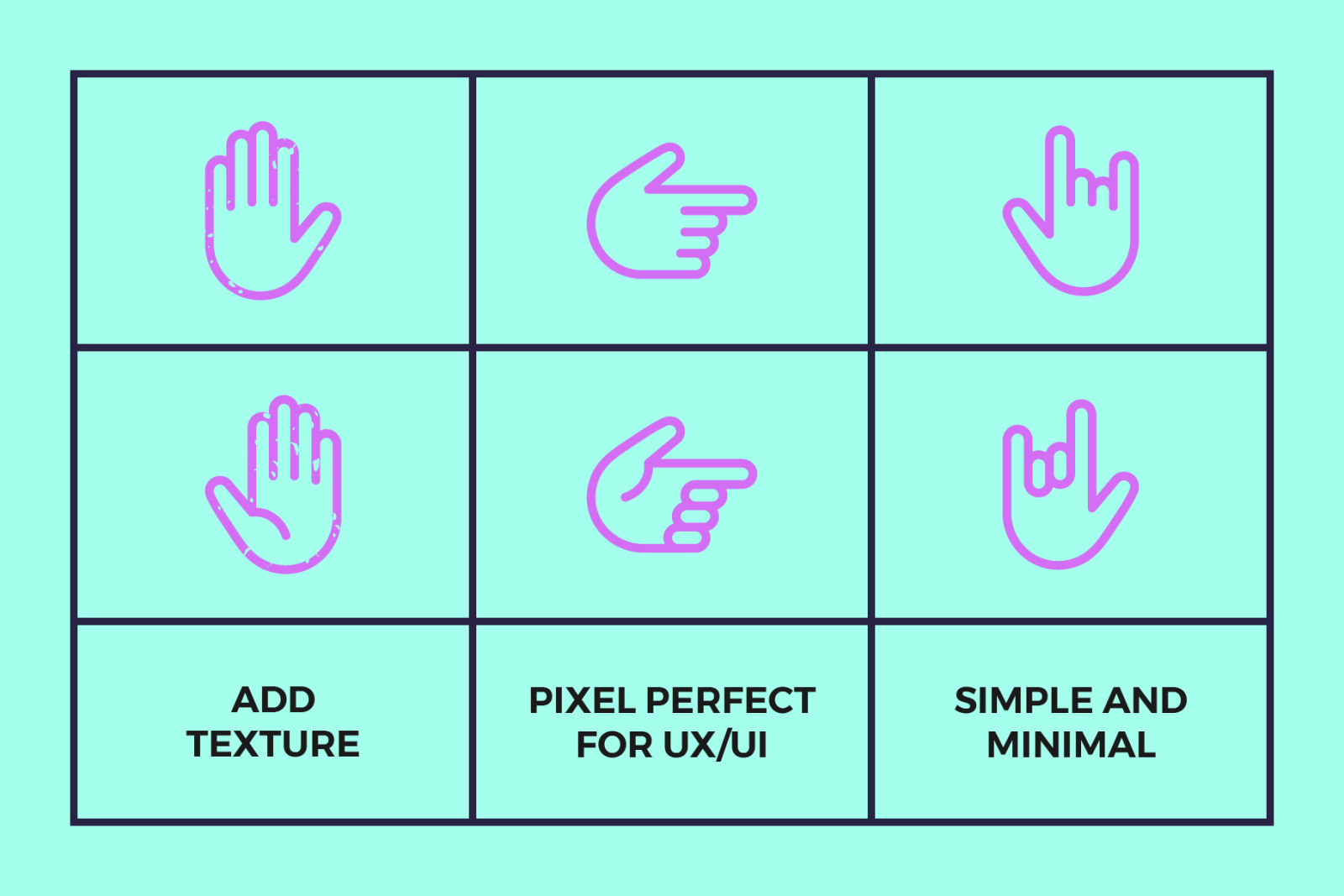 Hand Gestures Icon Pack Hand Gestures Icon Pack