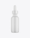 Matte Plastic Dropper Bottle Mockup