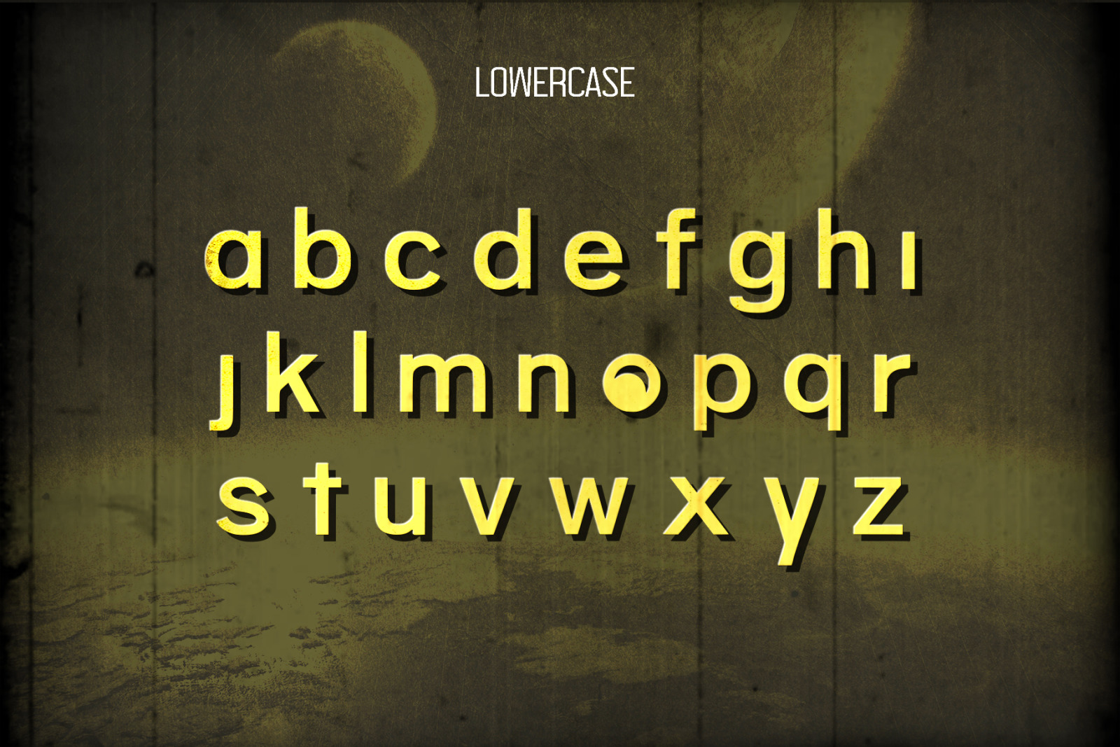 Lost in Space Typeface Lost in Space Typeface