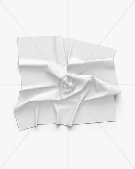 Crumpled Fabric Mockup