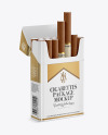 Paper Cigarette Pack Mockup