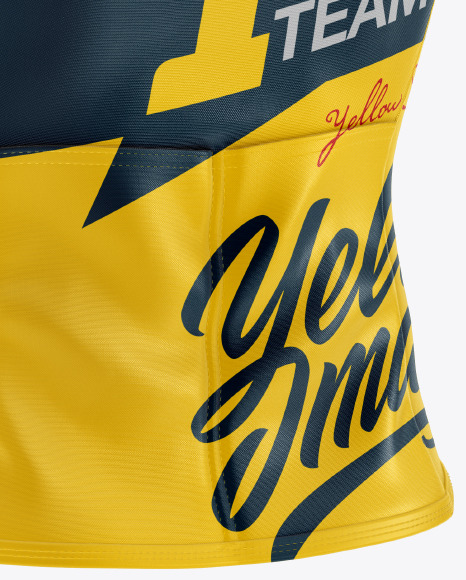 Men&#039;s Cycling Jersey Mockup