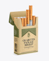 Kraft Cigarette Pack Mockup