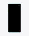 Aquamarine Samsung Galaxy S10 Mockup