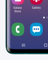 Aquamarine Samsung Galaxy S10 Mockup