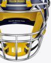 American Football Helmet Mockup