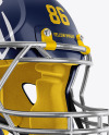 American Football Helmet Mockup