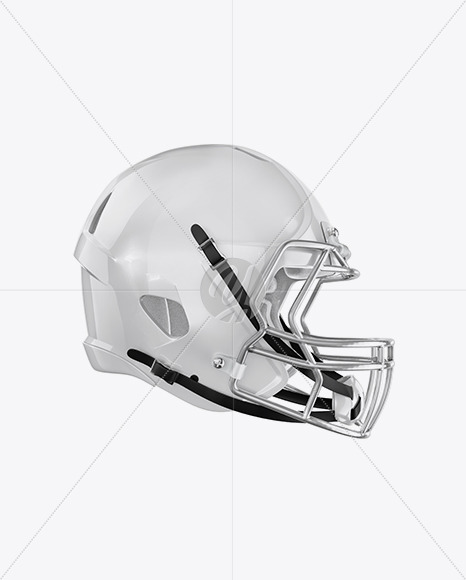 American Football Helmet Mockup