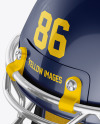 American Football Helmet Mockup