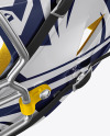 American Football Helmet Mockup