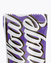 Matte Stick Sachet Mockup - Front View Matte Stick Sachet Mockup - Front View